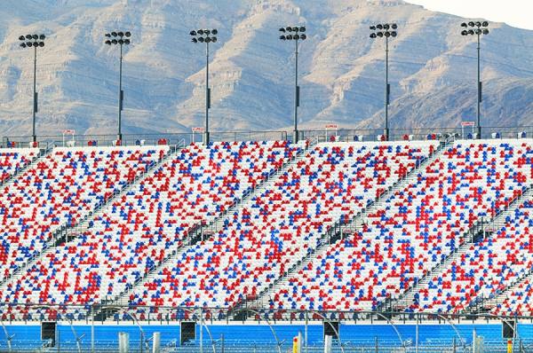 Photograph Mitchell Funk Empty Racetrack on One Eyeland